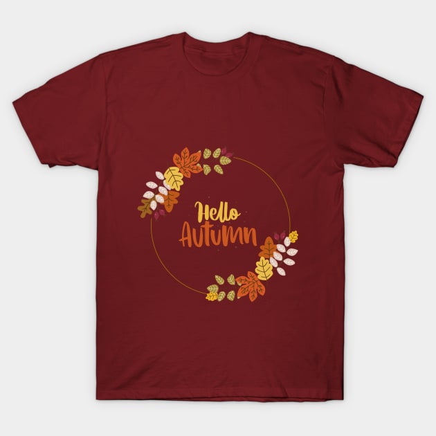 autumn T-Shirt by Ledos